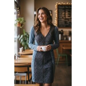 Anvrdie Long Sleeve Dress - Size 2 - Excellent Condition